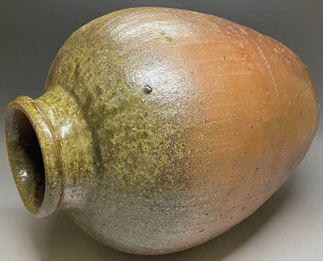 すずめ　古丹波　猫掻き　壺　室町〜桃山時代　36cm 　t148
