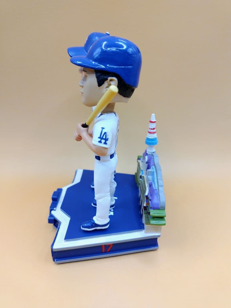 大谷翔平 山本由伸　開幕 韓国シリーズ デュアルミニボブルヘッド人形　ドジャース