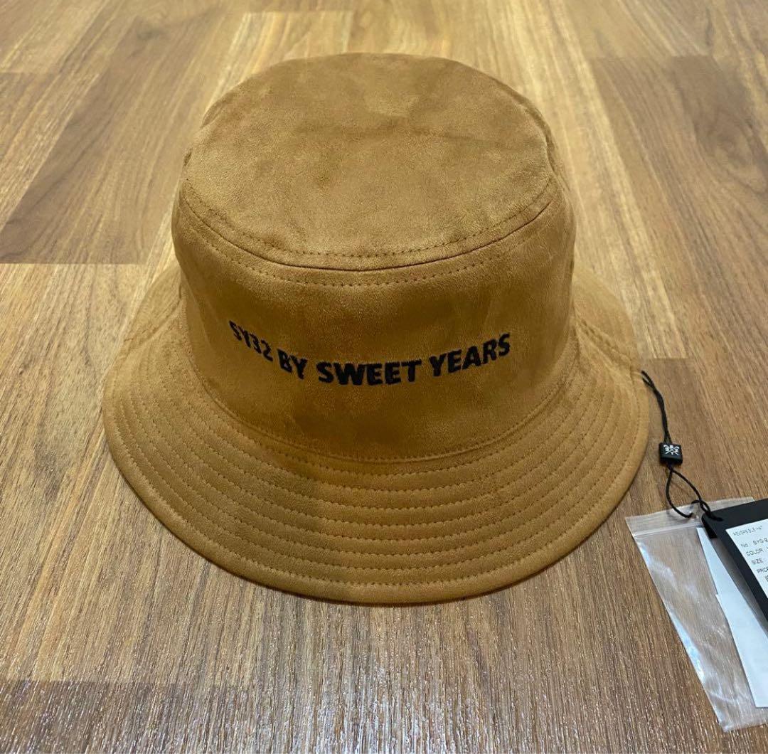 【SY32 SWEET YEARS】ハット リバーシブル ホワイト ベージュ