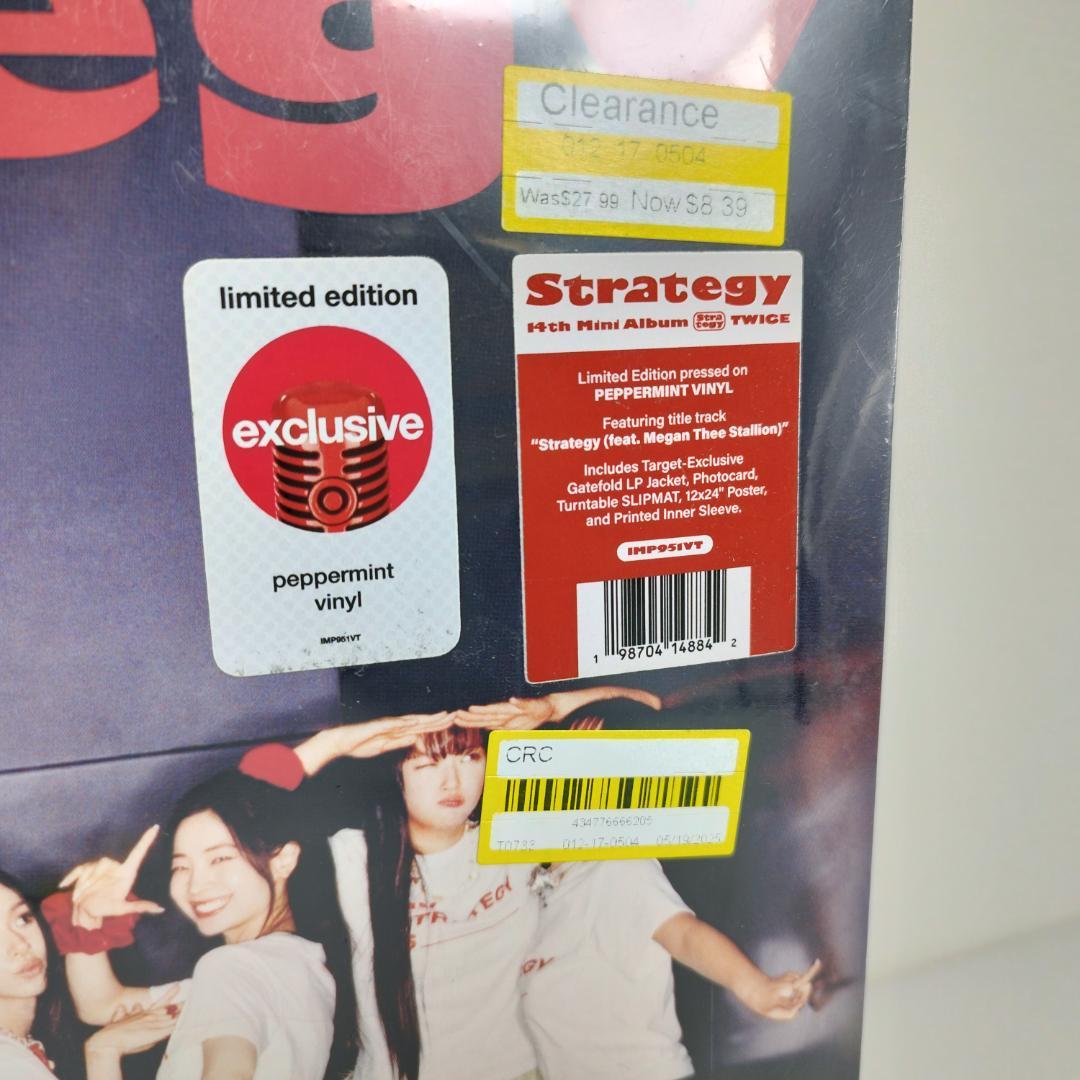 TWICE 14th Strategy レコード KPOP 新品 ター IbT9