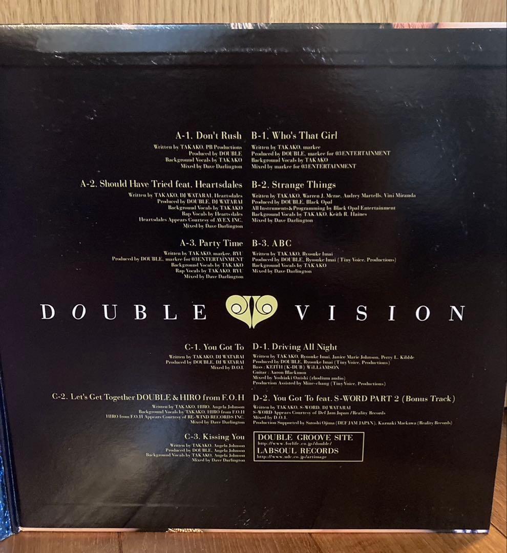 DOUBLE VISION 2枚組 LPレコード