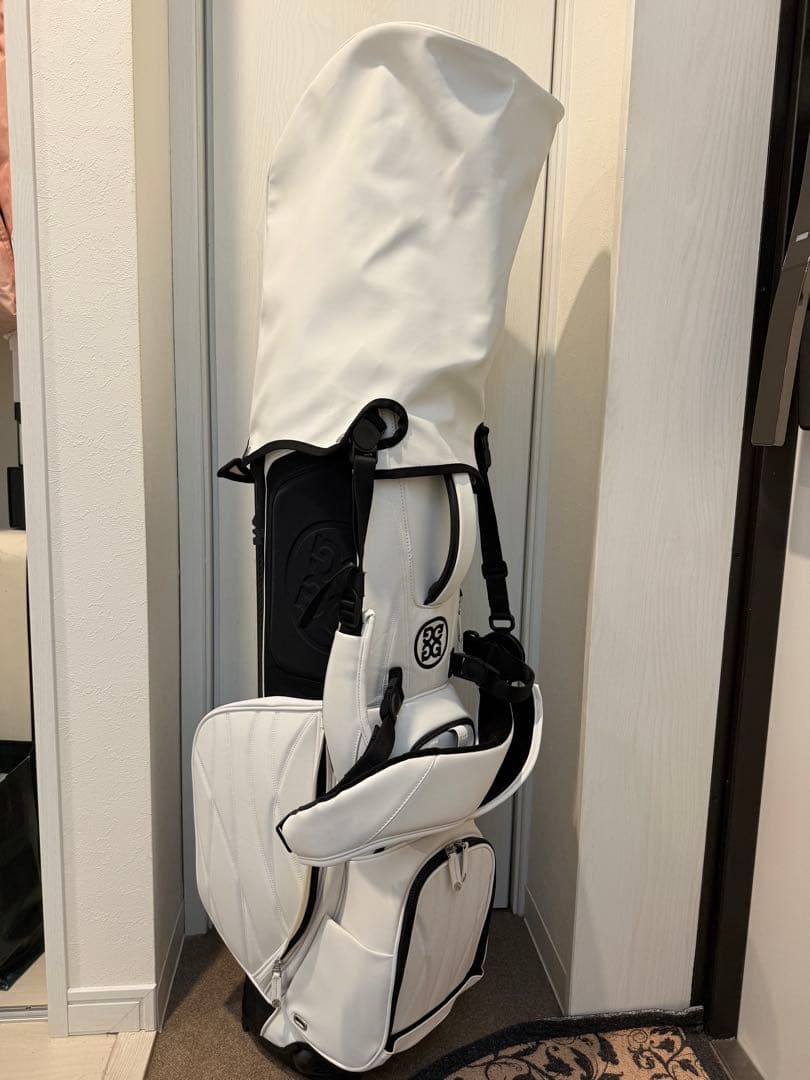 【美品】G/FORE ホワイト キャディバッグ＋クラブケース　セット
