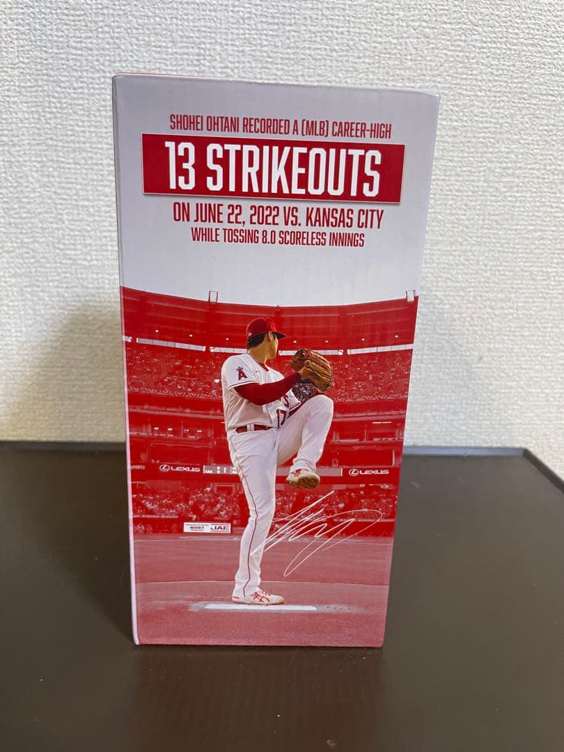 大谷翔平 エンゼルス　13K SGAボブルヘッド