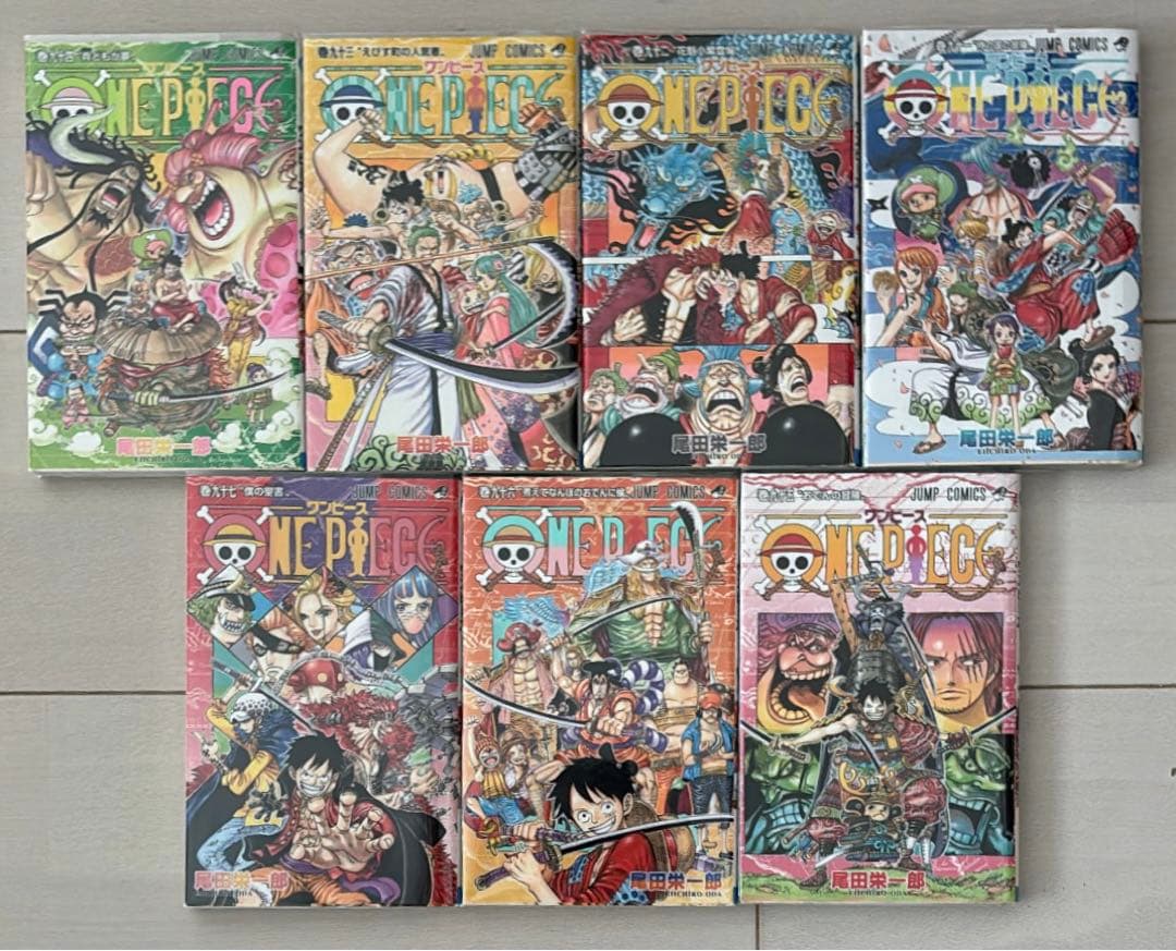 ワンピース 僕のヒーローアカデミア 呪術廻戦 コミック 原作 初版 セット