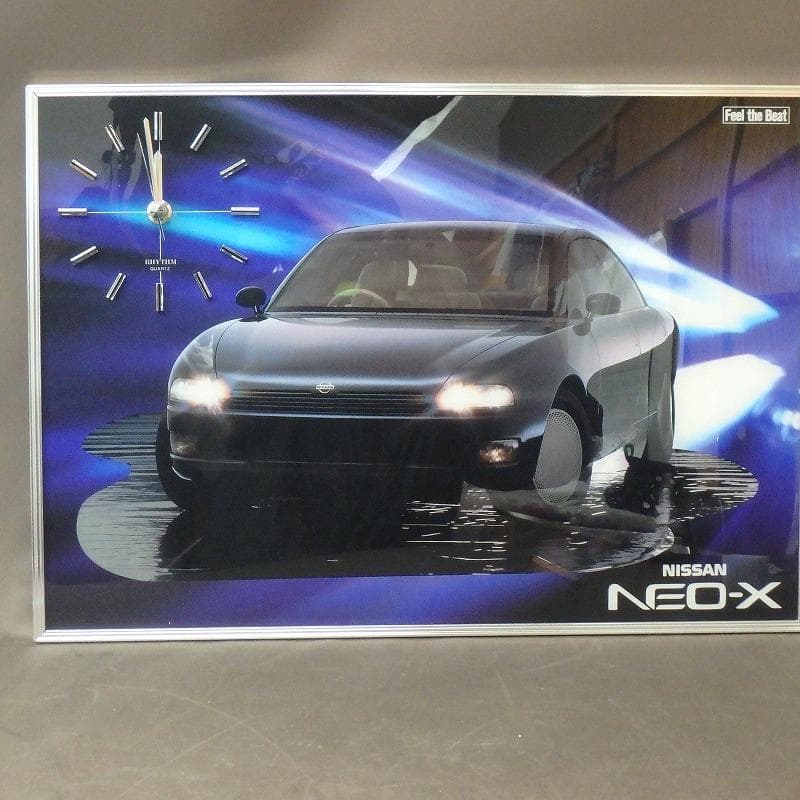 RU-5792 日産　掛け時計　NEO-X　デッドストック 20250217
