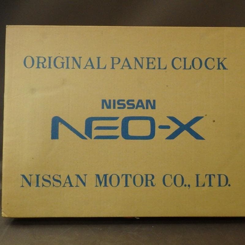 RU-5792 日産　掛け時計　NEO-X　デッドストック 20250217