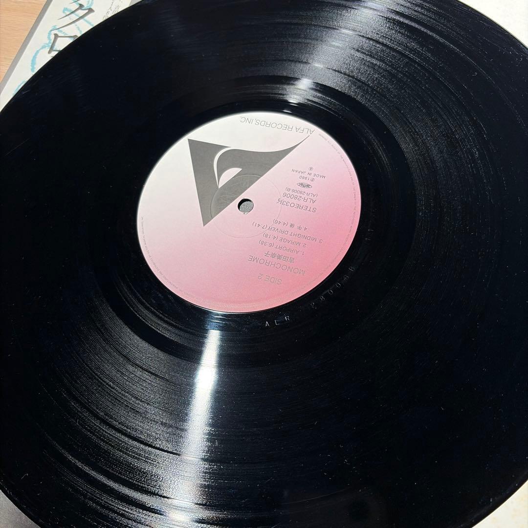 [レコード オリジナル]吉田美奈子 モノクローム LP monochrome