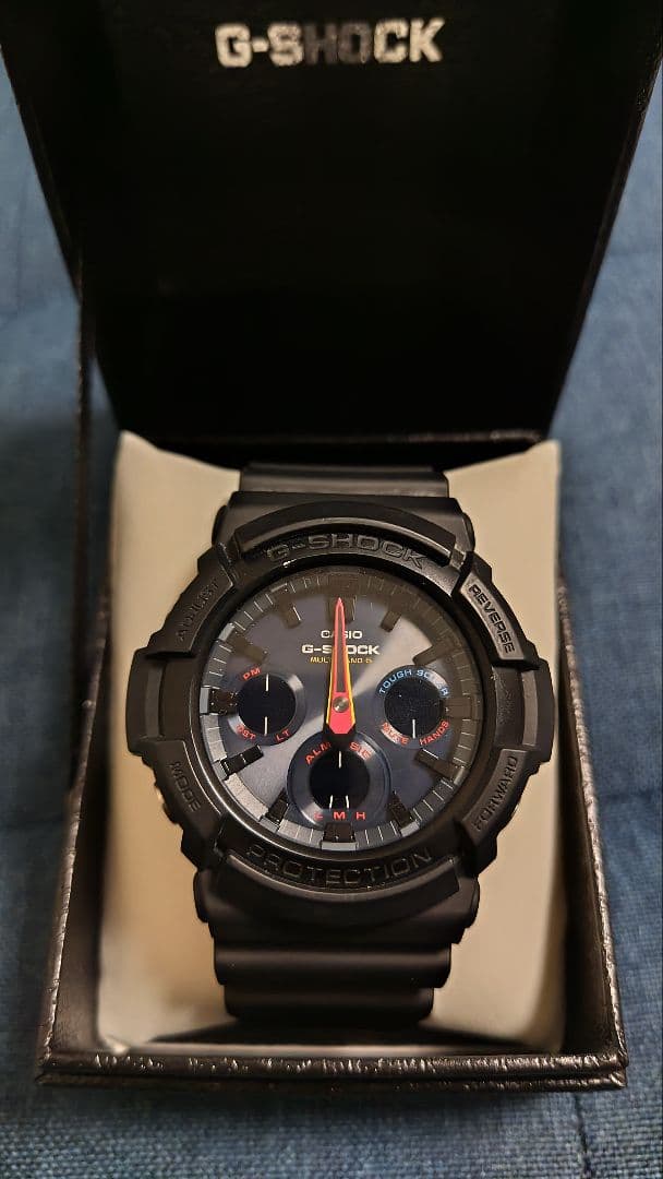 [美品]CASIO G-SHOCK ソーラー電波時計