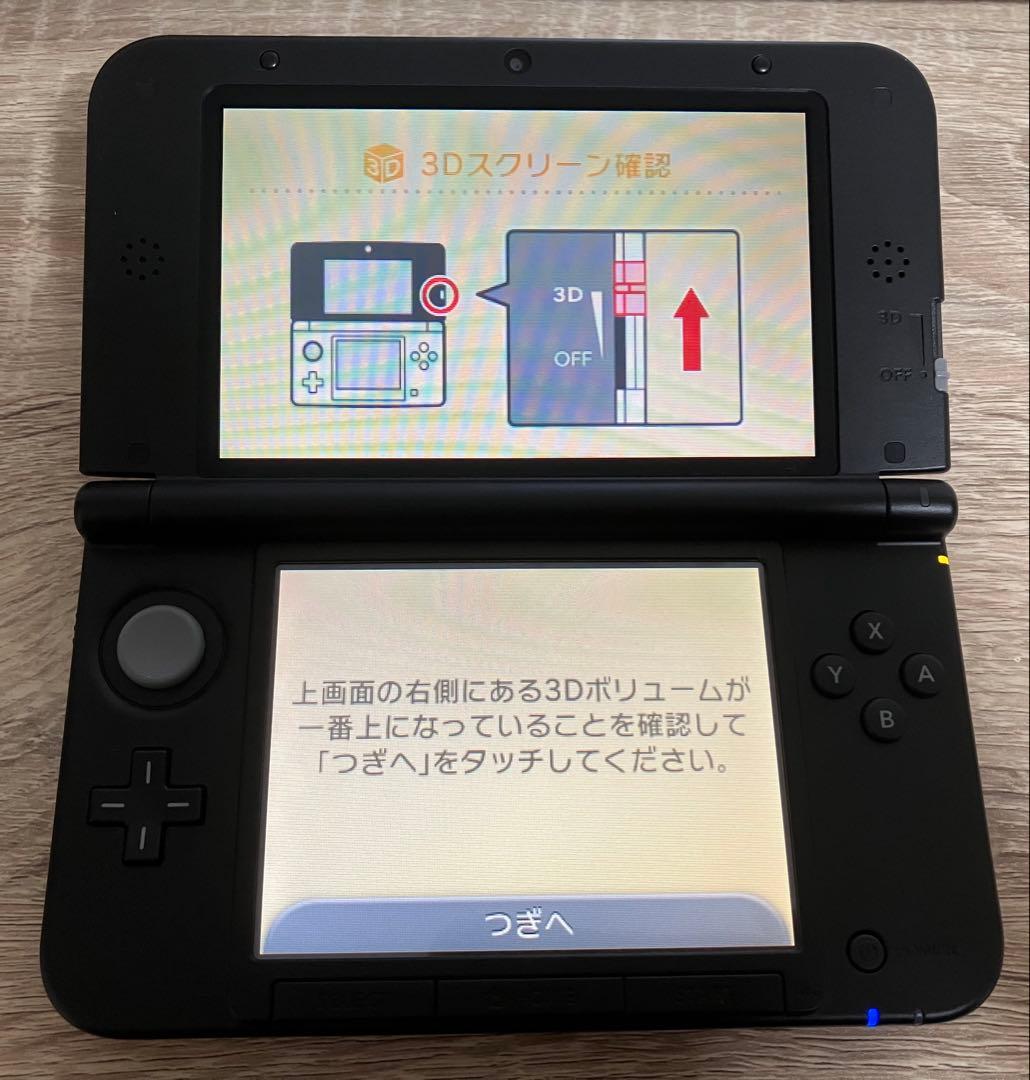 【美品】ニンテンドー3DSLL レッド×ブラック