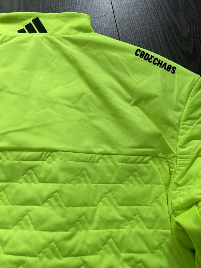 新品 アディダス adidas ゴルフジャケット 中綿保温 防風 L