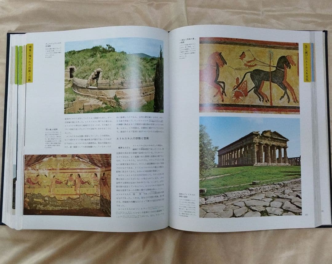 STORIA UNIVERSALE図解世界の歴史 1, 2, 4巻、世界歴史地図
