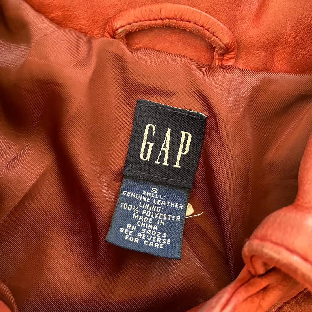 OLD GAP トラッカージャケット 赤 ワインレッド S M