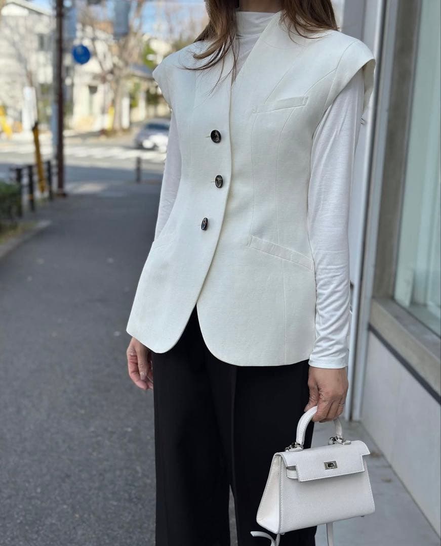 AKIRANAKA アキラナカ♡sesilia linen リネン ジャケット