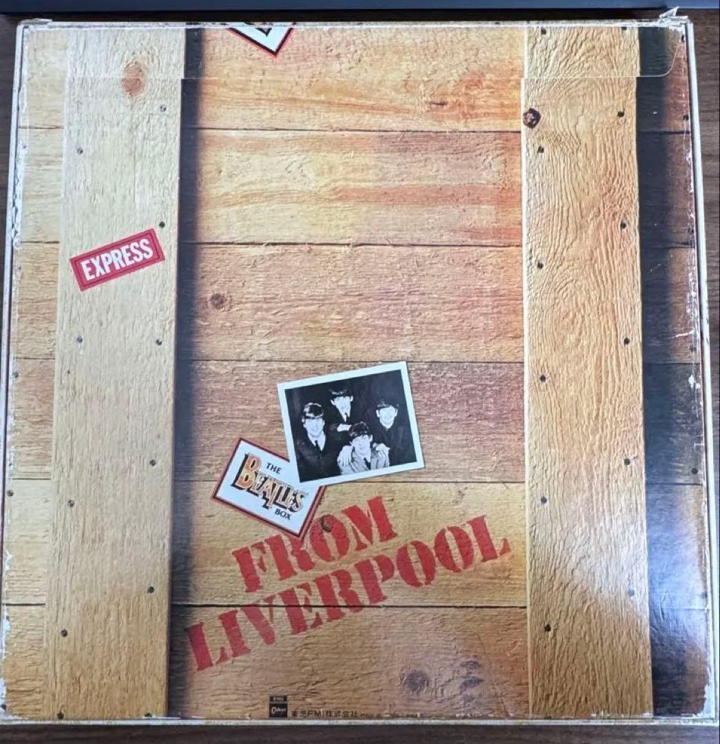 洋楽 FROM LIVERPOOL THE BEATLES BOX
