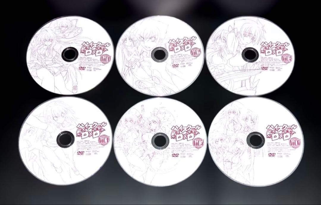 ハイスクールDxD 1-6巻 NEW BorR HERO 1期～4期 DVD