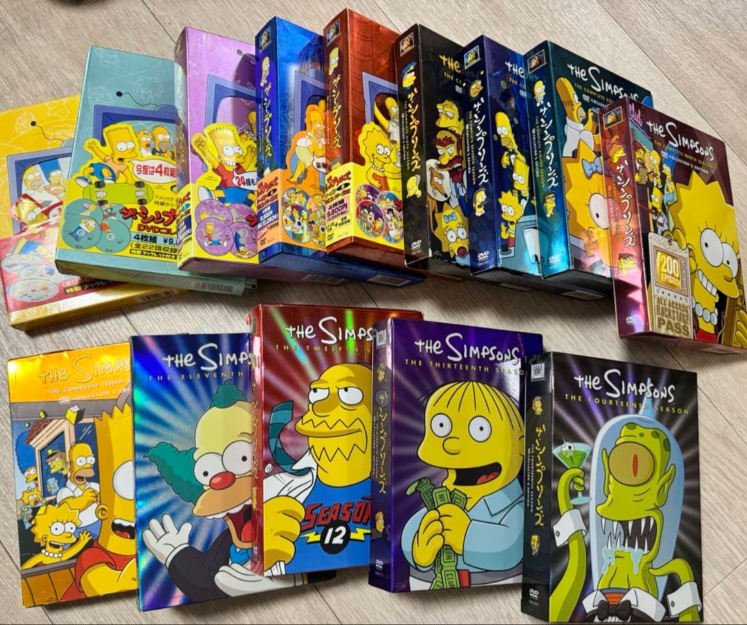 シンプソンズ　DVD 全巻セット　1〜14